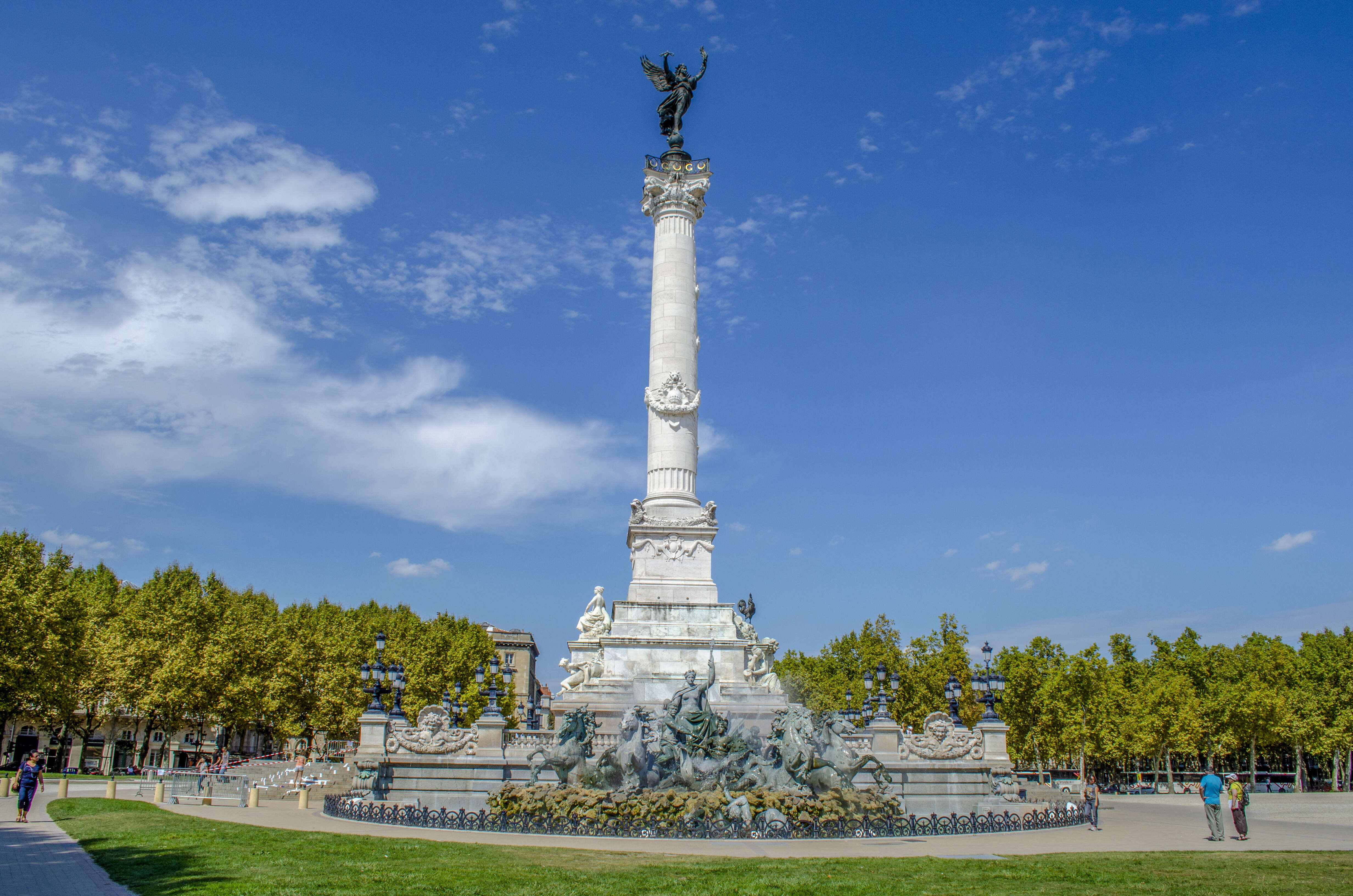 Place des Quinconces in Bordeaux